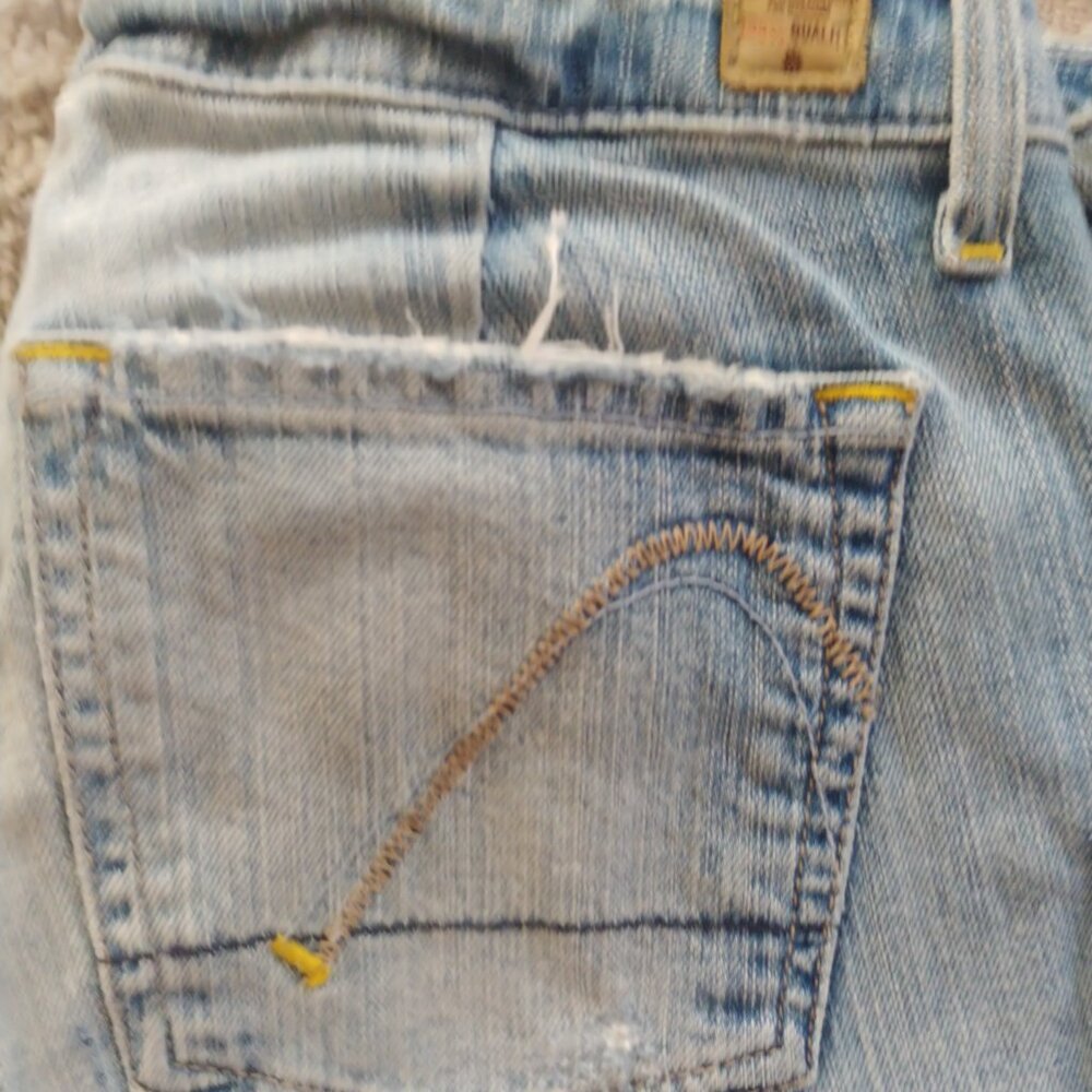 VINTAGE Y2K Guess jeans low-rise flared size 27 - Picture 8 of 16